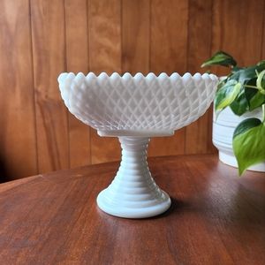 Fenton Milk Glass Candy Dish